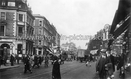 Kingsland Road and Dalston Junction, Dalston, london. c.1930's